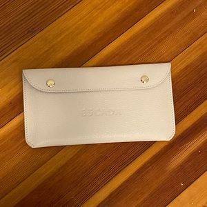 🌟HP🌟 NWOT Escada Cream Leather Clutch